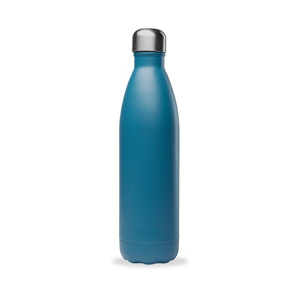 Modrá cestovní nerezová lahev 750 ml Matt - Qwetch-image-1