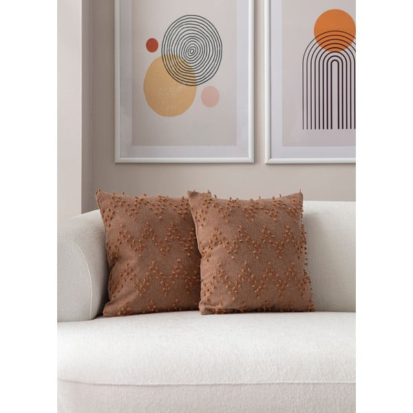 Povlaky na polštáře v sadě 2 ks 43x43 cm Tuffet – Mioli Decor-image-3