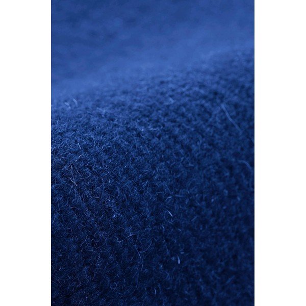Modrý ručně tkaný běhoun s příměsí vlny 70x200 cm Row – Jotex-image-2
