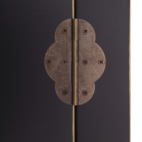 Černá šatní skříň 55x185 cm Oriente – Ixia-image-3