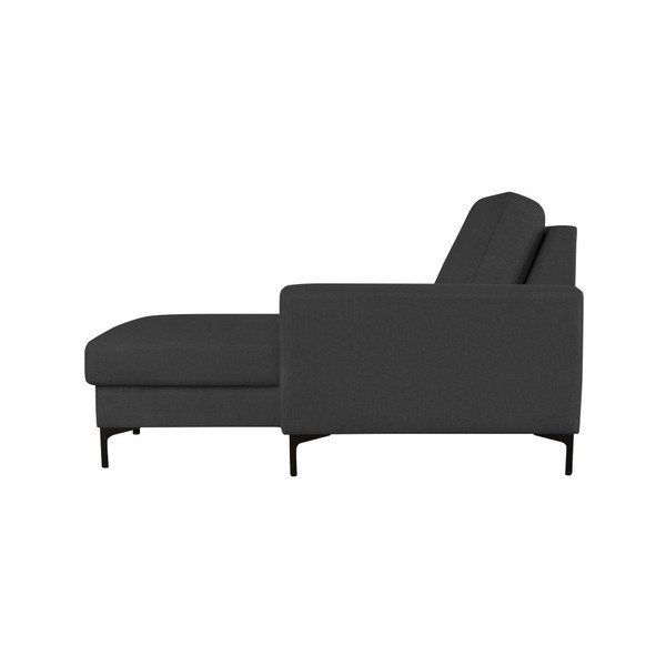 Tmavě šedý otoman Cosmopolitan design Atlanta, pravý roh-image-2