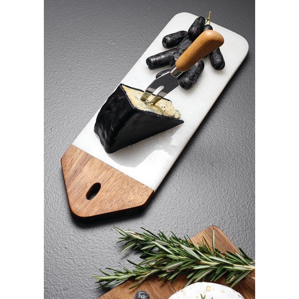 Servírovací mramorový tác 35x12 cm Buckley - Ladelle-image-1