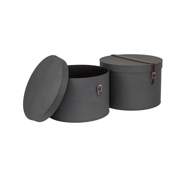 Sada 2 černých krabic Bigso Box of Sweden Rut-image-2