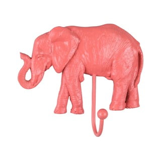Korálově růžový věšák Leitmotiv Elephant