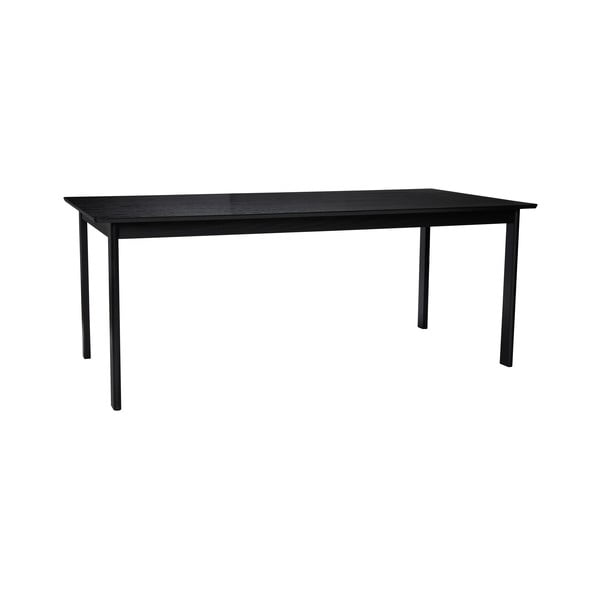 Černý jídelní stůl 95x195 cm Dapper – Hübsch