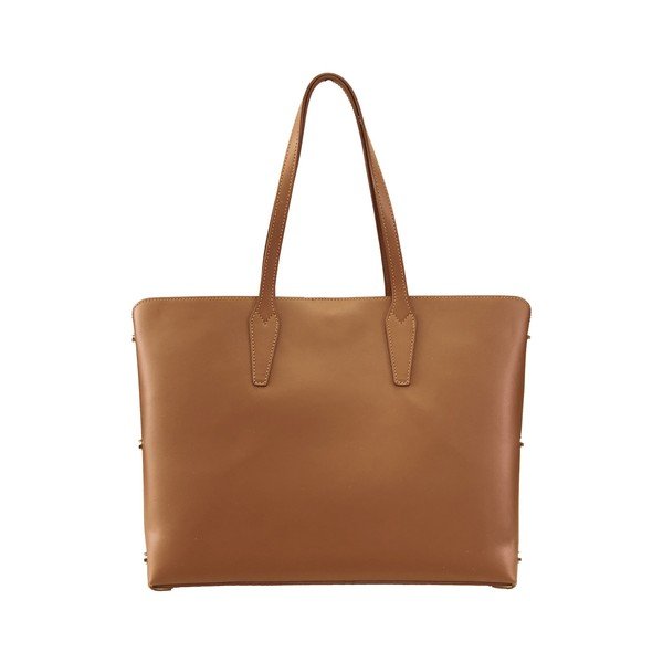 Hnědá kožená kabelka Maison Bag Nola-image-1