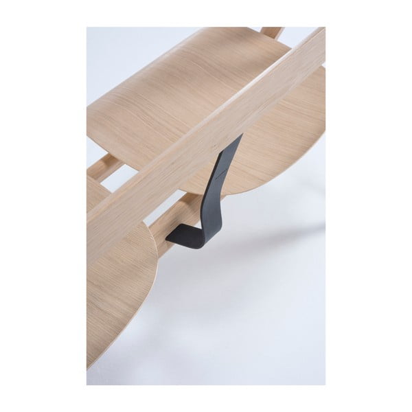 Přírodní lavice z dubového dřeva Gazzda Ava-image-3