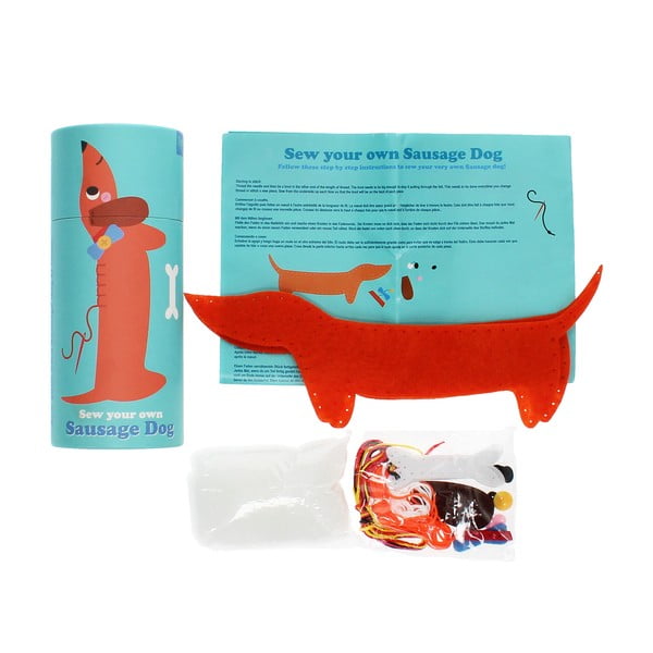 Kreativní sada Sew Your Own Sausage Dog – Rex London