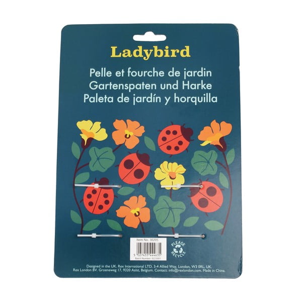 Drobné zahradní nářadí v sadě 2 ks Ladybird – Rex London-image-4