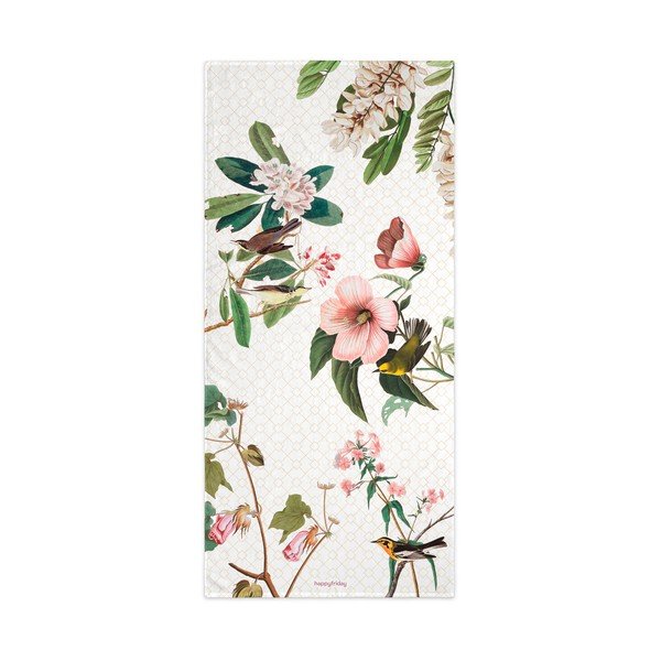 Bílá osuška 70x150 cm Blooming – Happy Friday