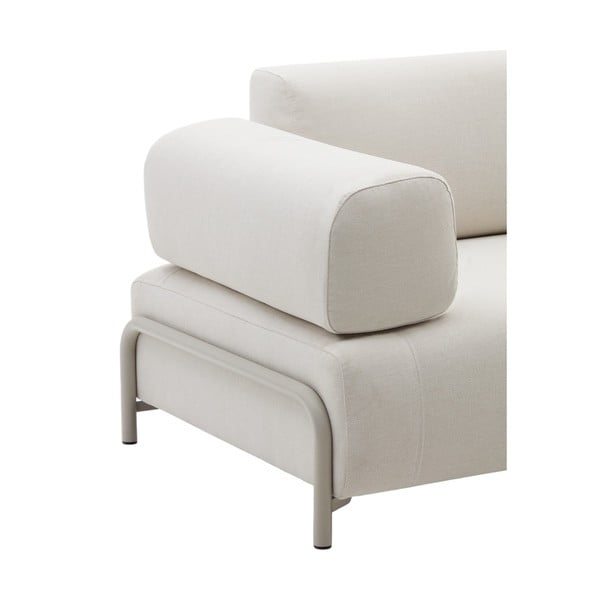 Béžová žinylková područka k modulární pohovce Compo – Kave Home