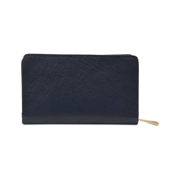 Tmavě modrá kožená peněženka Infinitif Simone