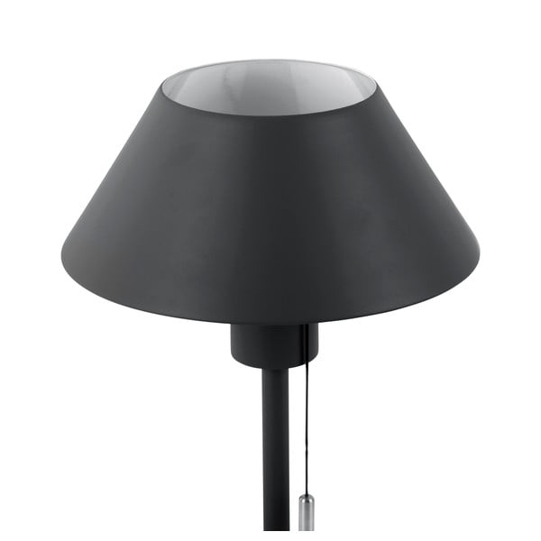 Černá stolní lampa s kovovým stínidlem (výška 36 cm) Office Retro – Leitmotiv-image-2
