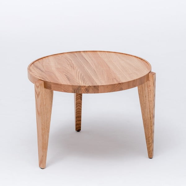 Dubový kávový stolek Bontri, 60x44 cm