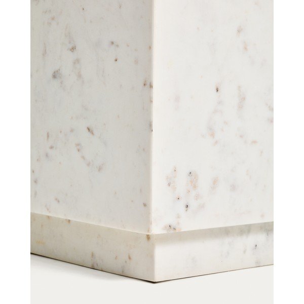Mramorový odkládací stolek 50x50 cm Sorein – Kave Home-image-4