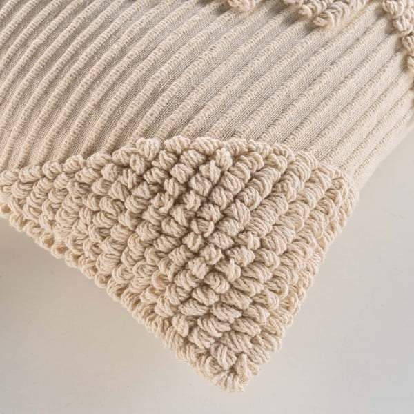 Dekorační polštář s příměsí bavlny 45x45 cm Kamary – douceur d'intérieur-image-1