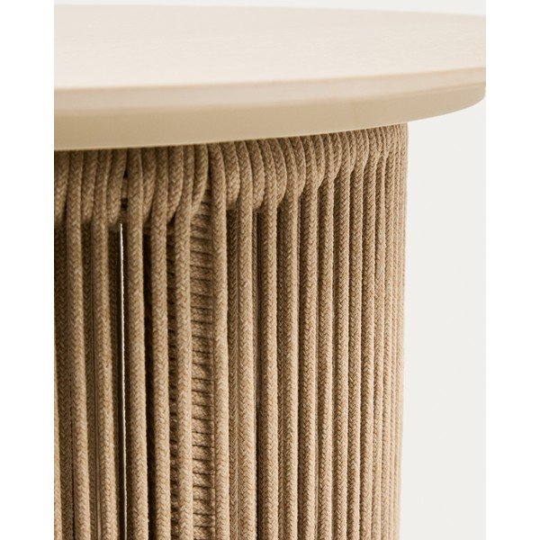 Kovový kulatý zahradní stolek ø 55 cm Orosei – Kave Home-image-4