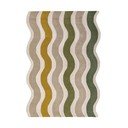 Zelený/v přírodní barvě ručně tkaný vlněný koberec 200x290 cm Cascade Wool – Flair Rugs