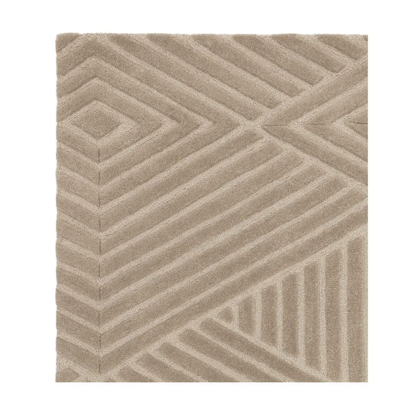 Světle hnědý vlněný koberec 120x170 cm Hague – Asiatic Carpets-image-4