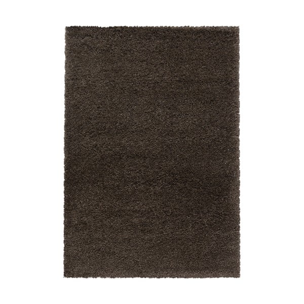 Tmavě hnědý koberec 80x150 cm Fluffy – Ayyildiz Carpets