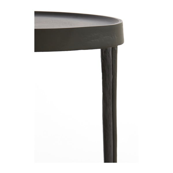 Kovové kulaté odkládací stolky v sadě 2 ks ø 35 cm Tobias – Light & Living-image-4