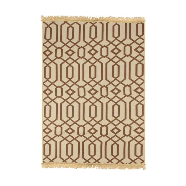 Béžový koberec Ya Rugs Kenar, 60 x 90 cm