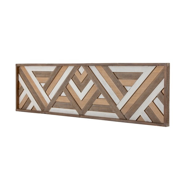 Dřevěná nástěnná dekorace 122x33 cm Lunna - Bloomingville-image-3