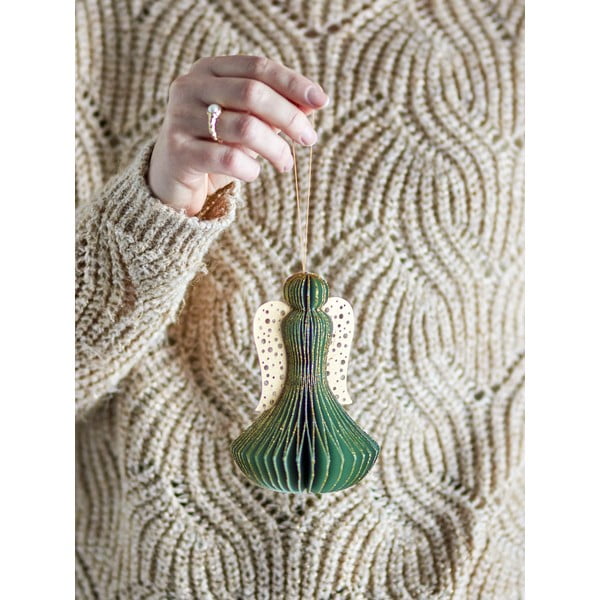 Papírová vánoční ozdoba ø 9 cm Ingi – Bloomingville-image-1