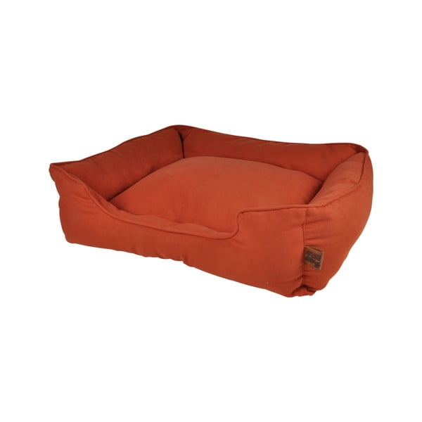 Oranžový pelíšek pro psa 50x55 cm – Love Story
