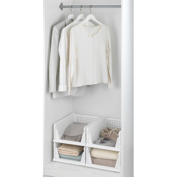 Plastové organizéry do skříně v sadě 2 ks - Maximex-image-3