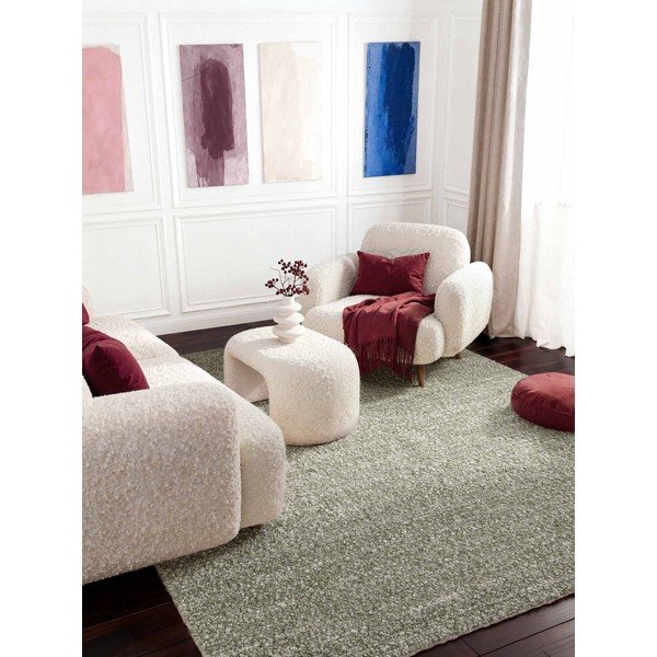 Světle zelený ručně tkaný koberec 160x230 cm Notting Hill Portobello – Ted Baker-image-1