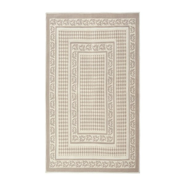 Krémový bavlněný koberec Floorist Regi, 100 x 200 cm