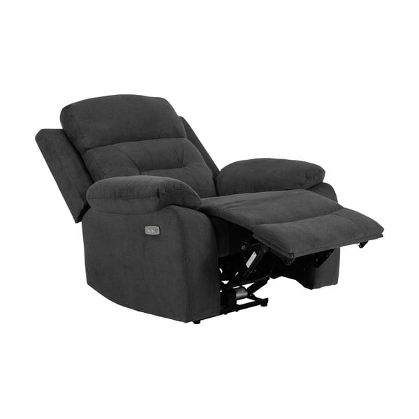Antracitové relaxační křeslo Vansbro – Actona-image-3