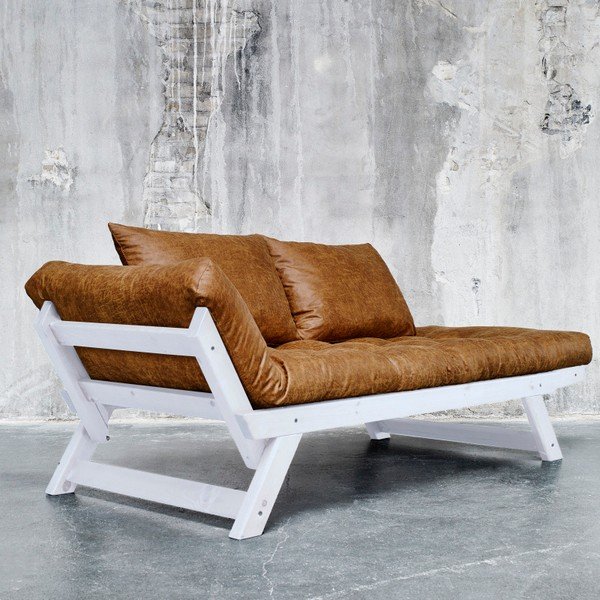 Pohovka Karup Vintage Bebop Cool Gray/Cognac-image-4