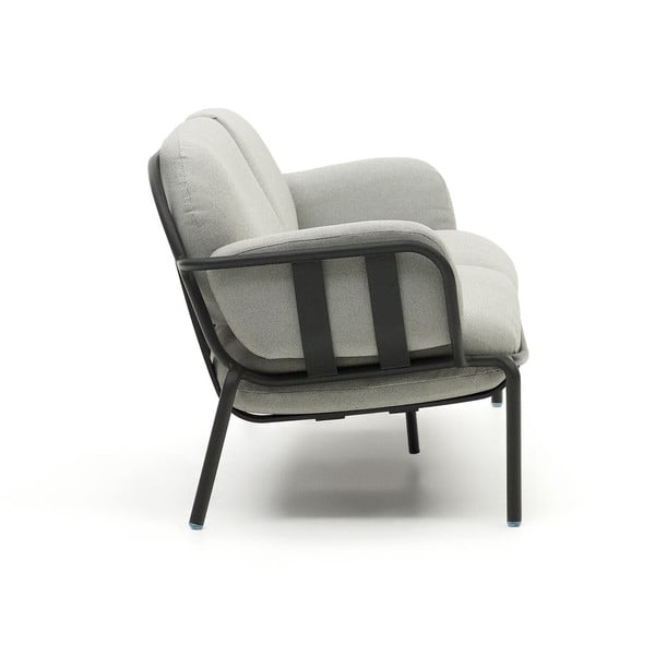 Světle šedá zahradní pohovka Joncols – Kave Home-image-3