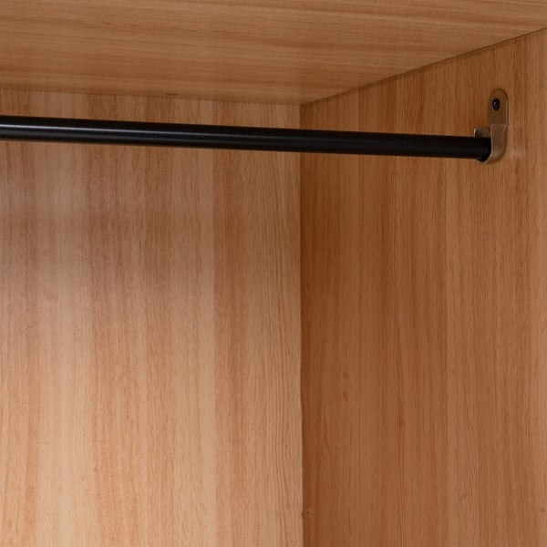 Otevřená šatní skříň v přírodní barvě 60x190x48 cm Armarios – Casa Selección-image-3