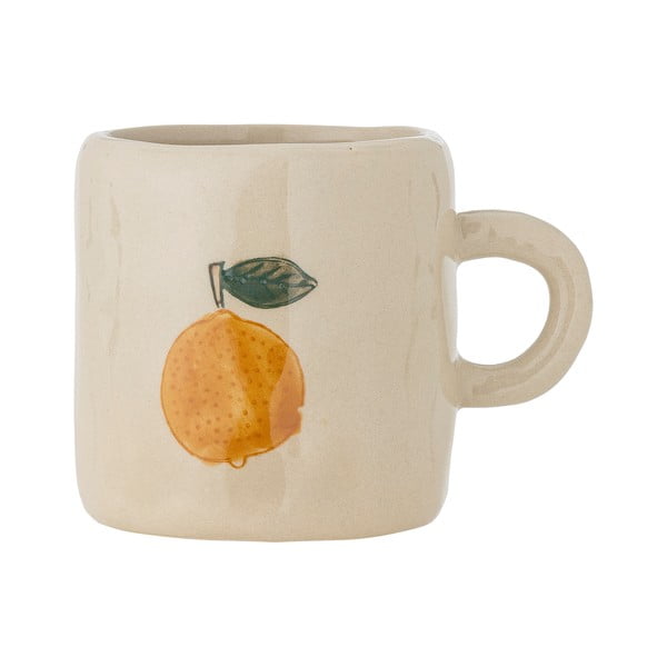 Krémový keramický dětský hrnek 230 ml Agnes – Bloomingville Mini