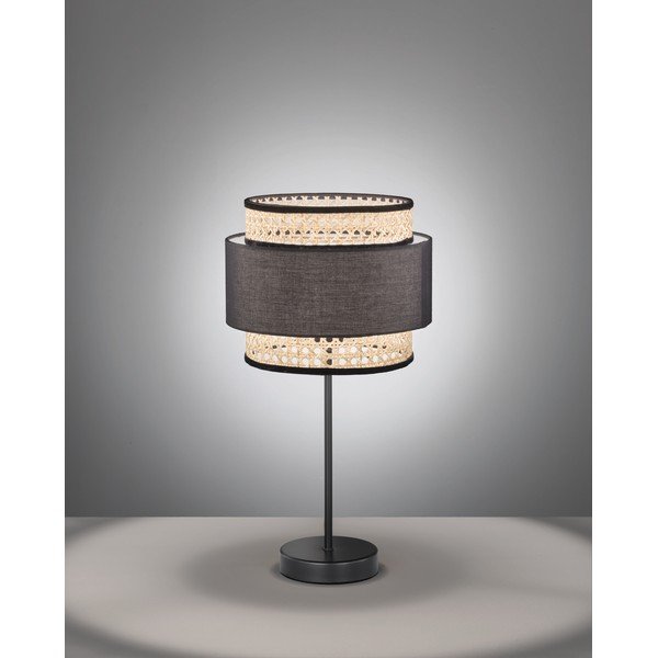 Černo-béžová stolní lampa Fischer & Honsel Tape-image-1