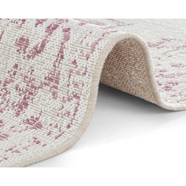 Červeno-krémový venkovní koberec NORTHRUGS Tilos, 120 x 170 cm-image-2