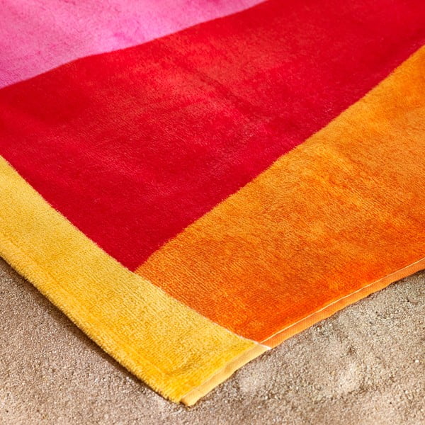 Bavlněná plážová osuška 76x160 cm Hello Summer – Catherine Lansfield-image-2