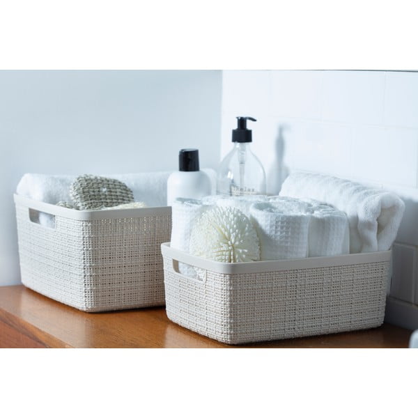 Úložný plastový košík Jute – Curver-image-2
