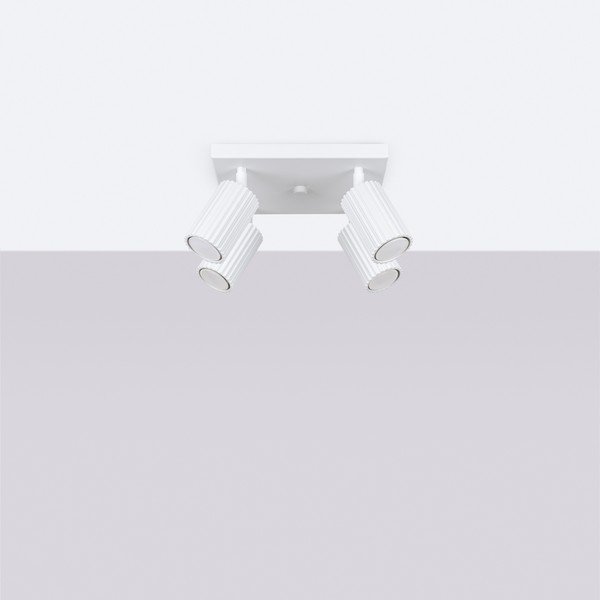 Bílé bodové svítidlo 25x25 cm Gleam – Sollux-image-4