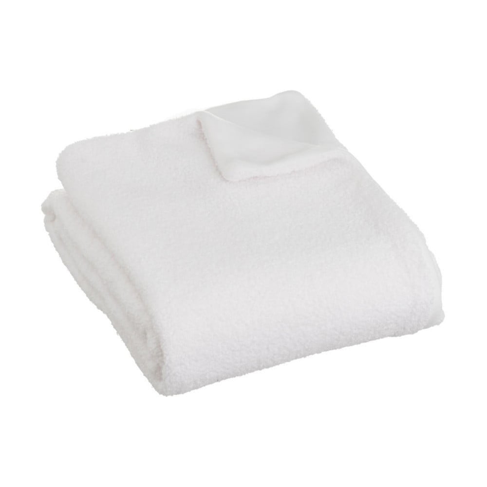 Bílá deka s beránkem 130x160 cm Sherpa Bouclé – Casa Selección