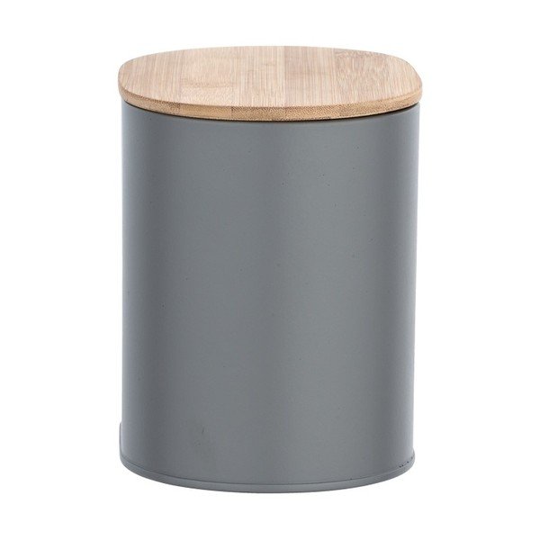 Šedý koupelnový box s víkem Wenko Gara-image-1