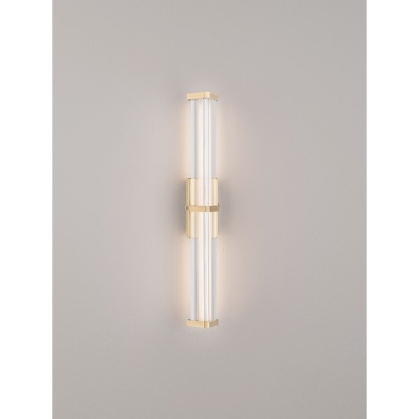 Kovové LED stmívatelné nástěnné svítidlo v matně zlaté barvě Pheme – Nova Luce-image-4