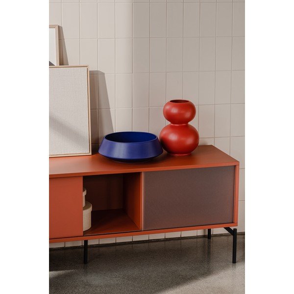 Červená keramická váza (výška 36 cm) Tuga – noo.ma-image-3