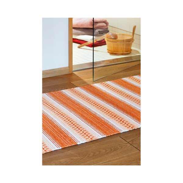 Oranžový běhoun vhodný do exteriéru Narma Runö, 70 x 150 cm-image-2