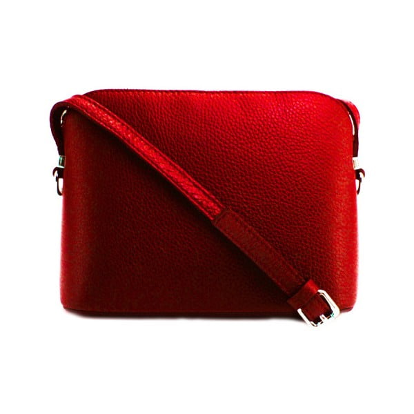 Červená kabelka z pravé kůže GIANRO' Bar