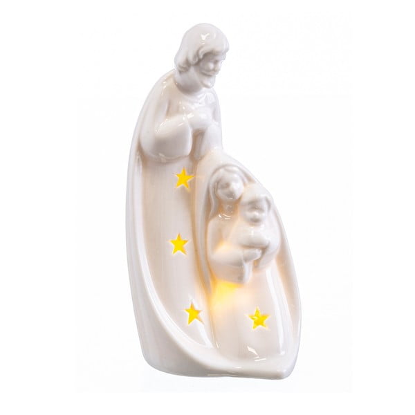 Bílá světelná dekorace s vánočním motivem Birth – Casa Selección