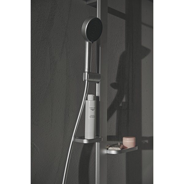 Plastová sprchová hlavice v matně stříbrné barvě ALU+ – Ideal Standard-image-3